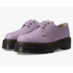 Dr. Marten’s Lilac Unisex Oxfords 1461 Quad II Platform Women’s 7/Men’s 6 NWOT